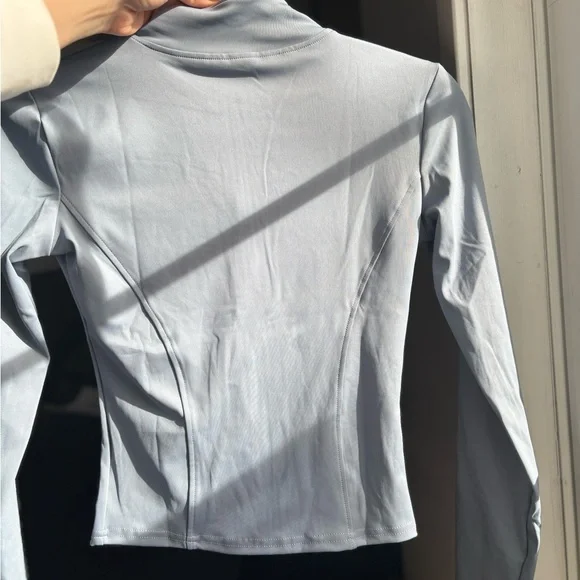 Women's Light Blue Jacket - Picture 8 of 8